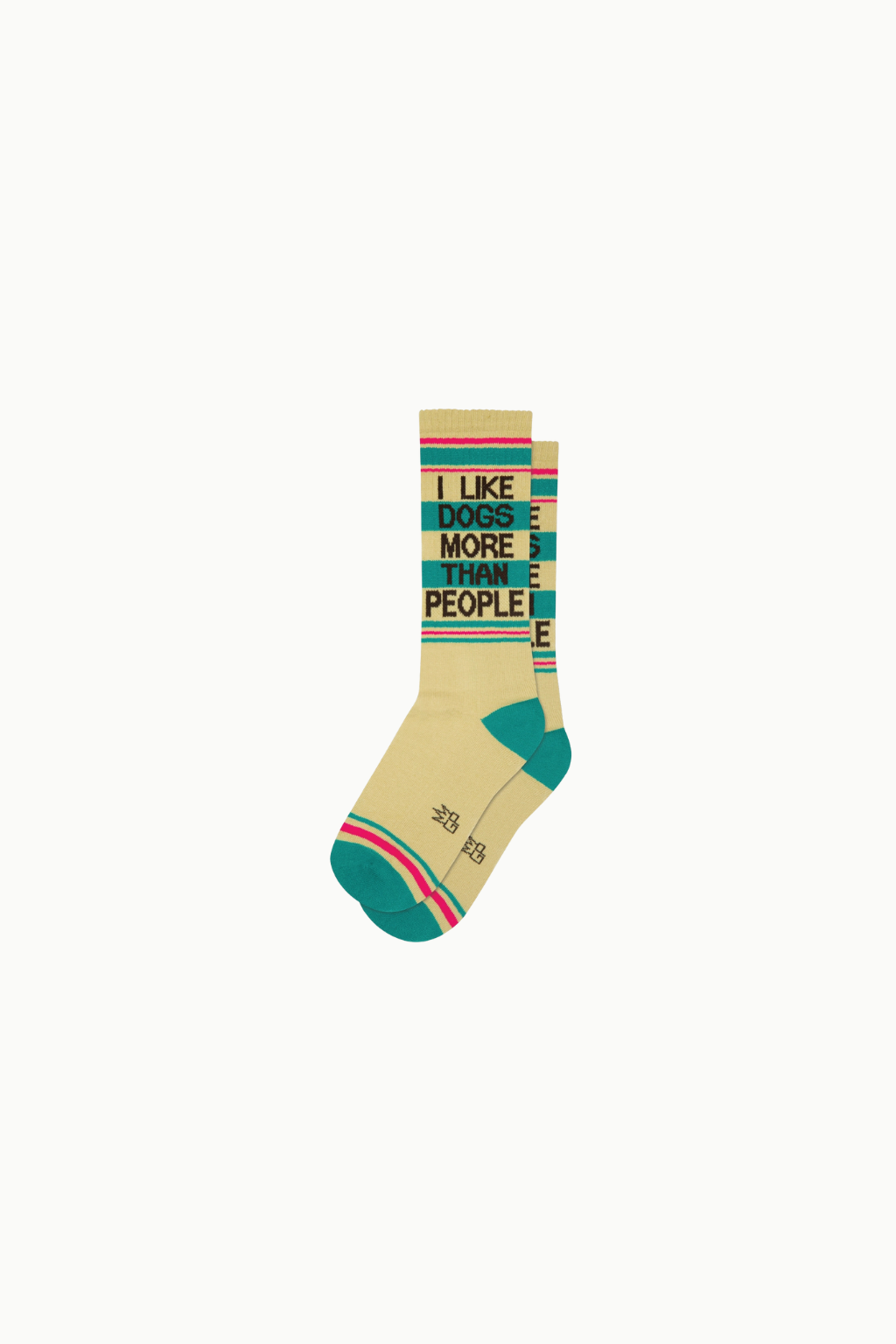 I Like Dogs More Than People Gym Crew Socks