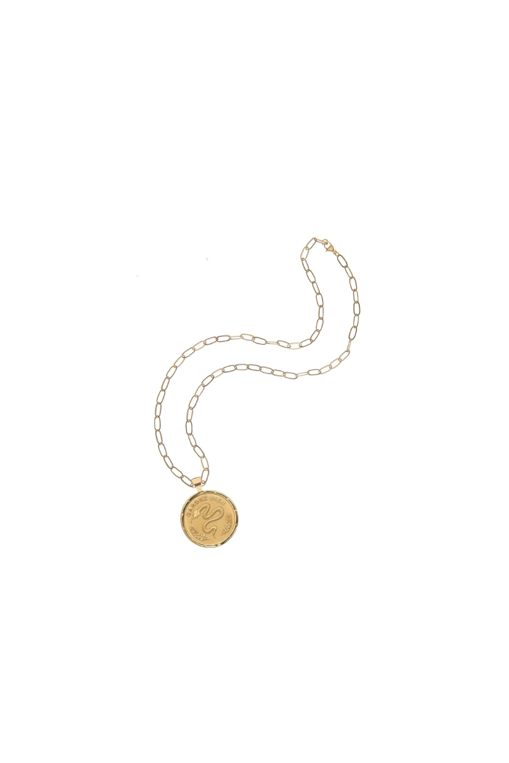 PROTECT JW Original Pendant Coin Necklace