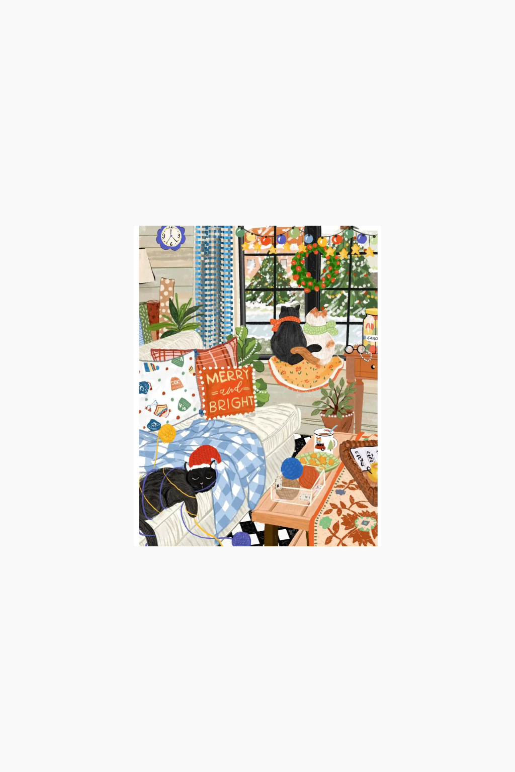 A Cozy Cat Christmas Puzzle