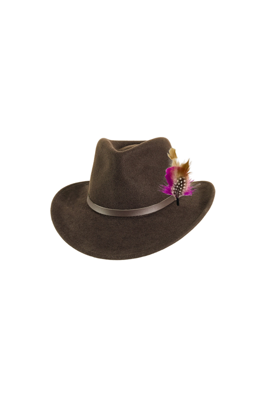 Pathfinder Wool Felt Hat With Feather