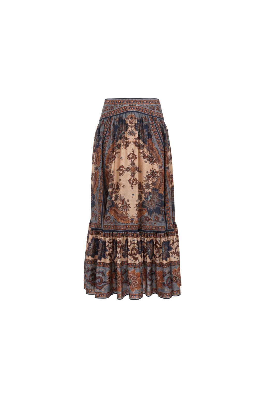 Ascension Tiered Midi Skirt