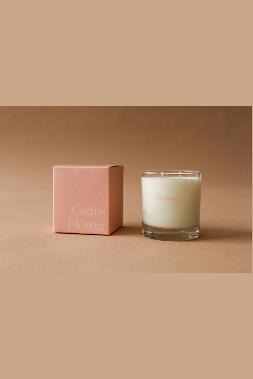 Cactus Flower Candle
