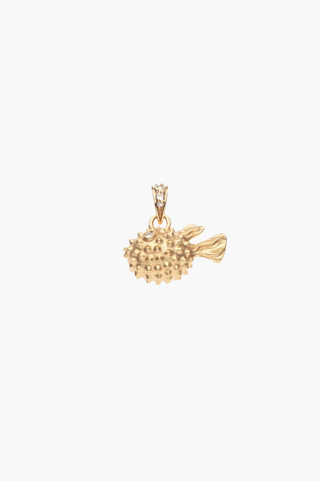STRONG Puffer Fish Pendant Necklace