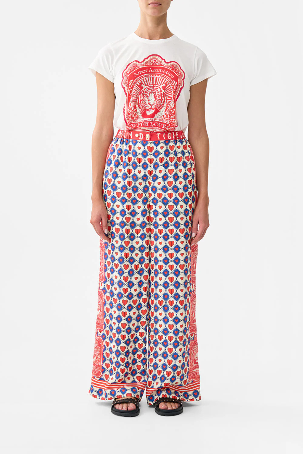 Button Front Lounge Pant
