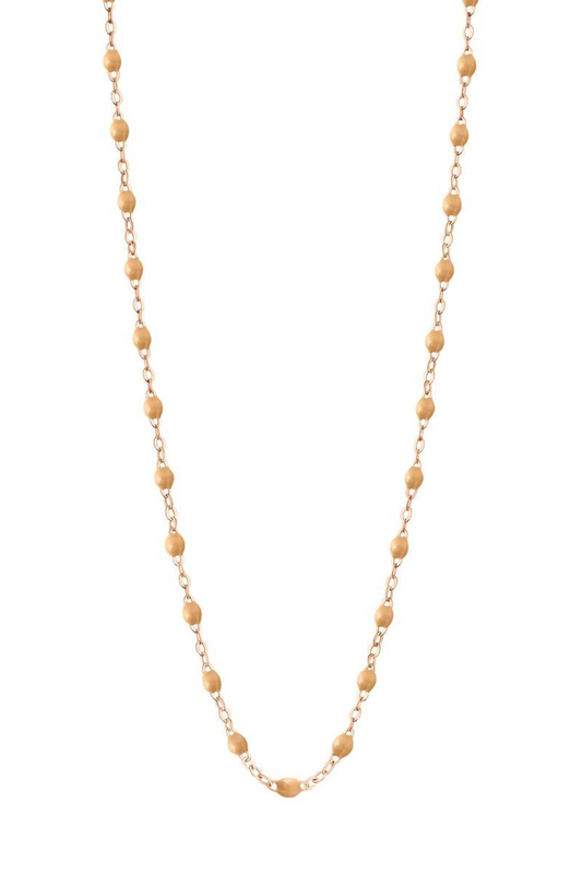 Classic Gigi Rose Gold 16.5" Necklace- Nude
