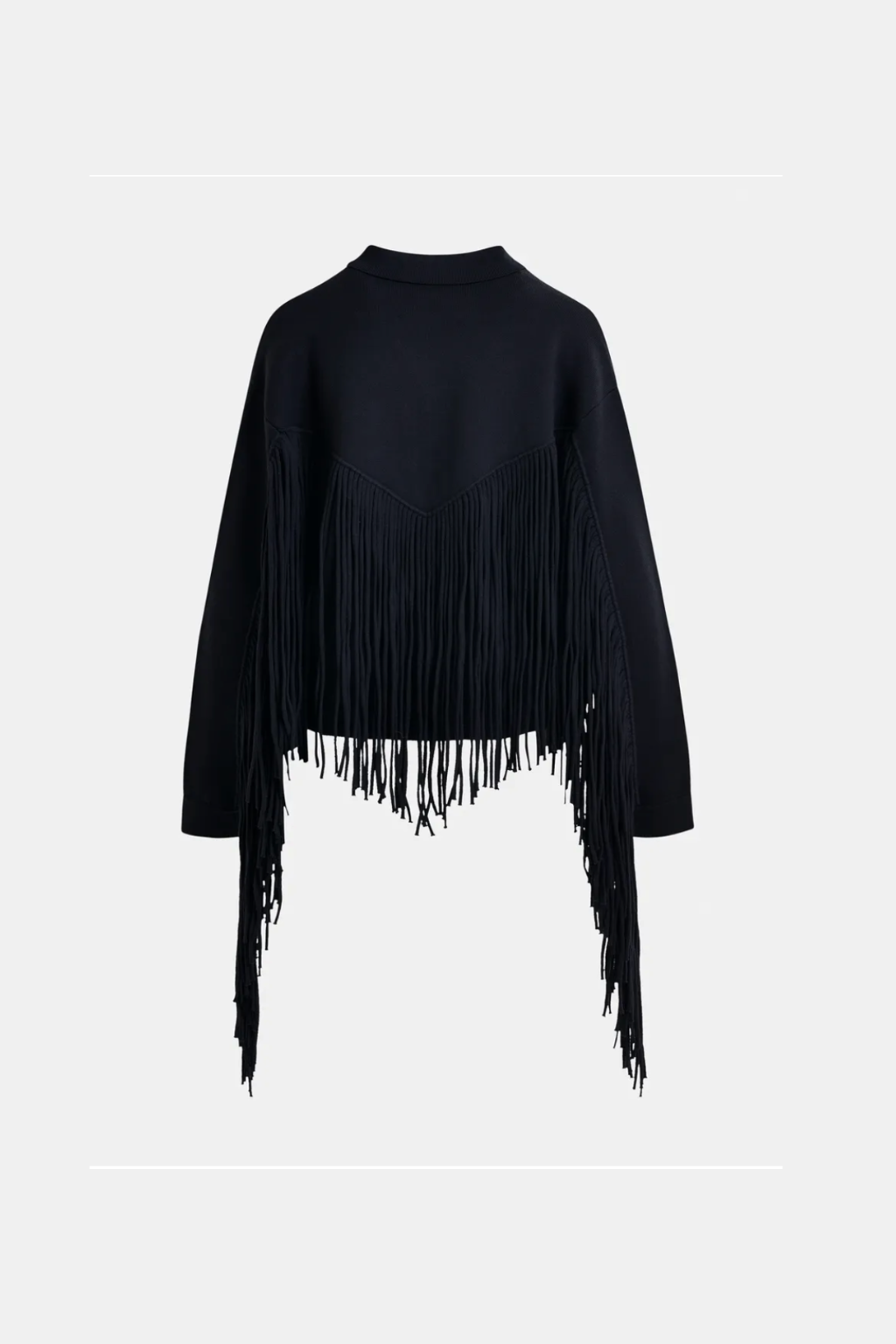 Istern Fringed Knit Jacket