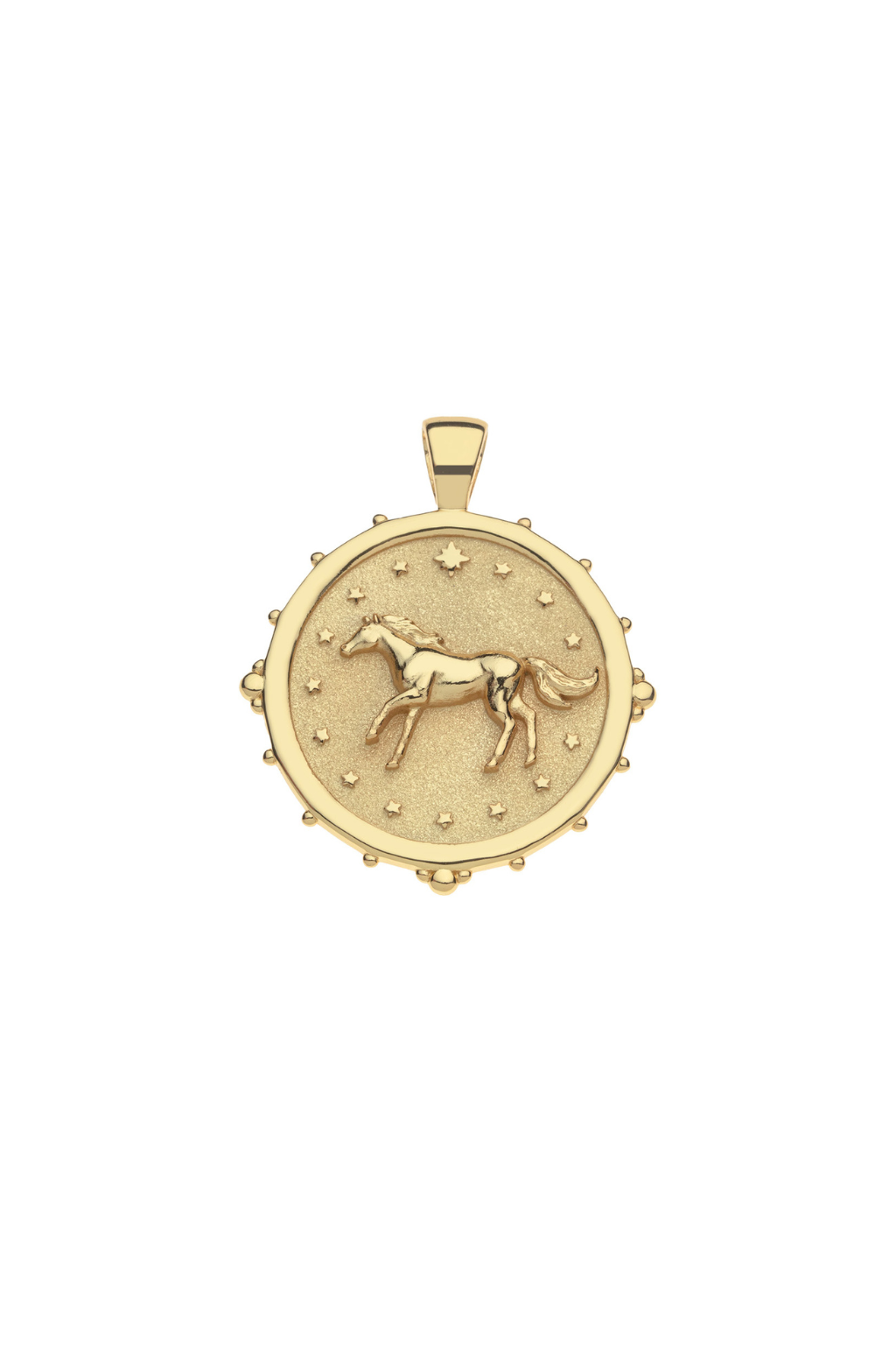 COURAGE Horse JW Original Pendant Coin