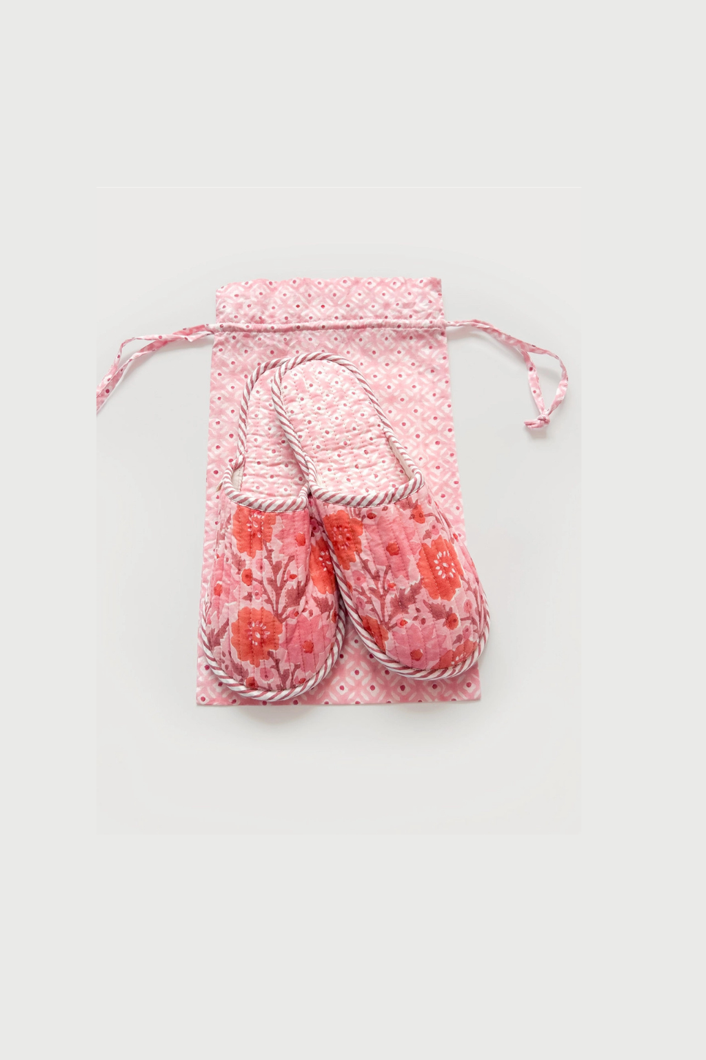 Block Print House Slippers