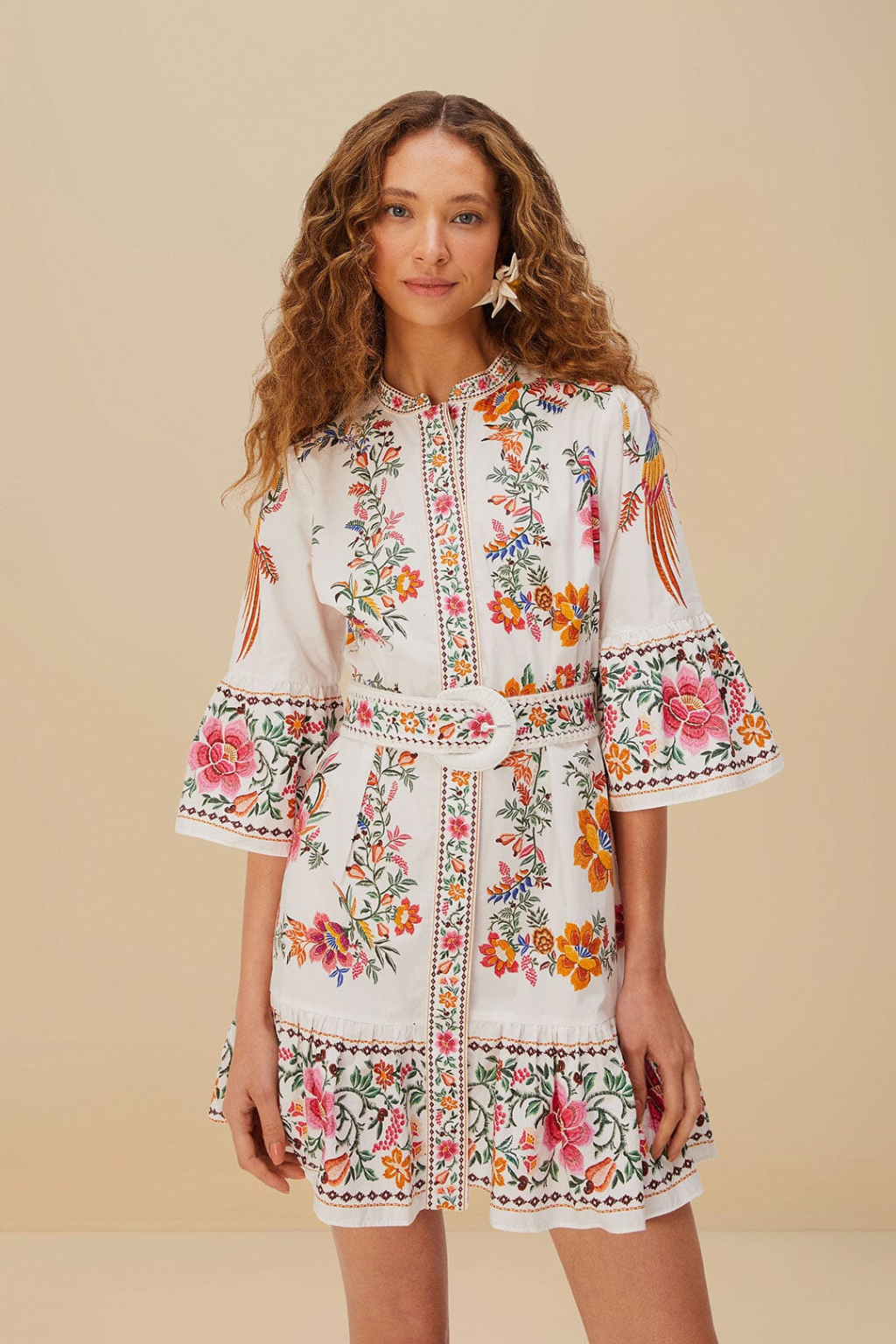Delicate Forest Mini Dress