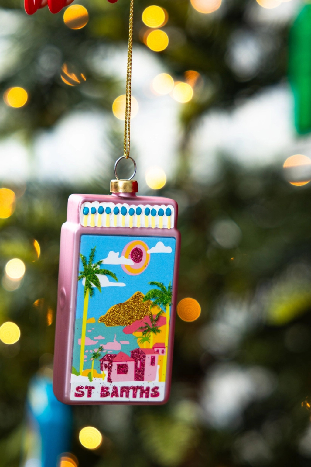 St Barth Matchbook Ornament