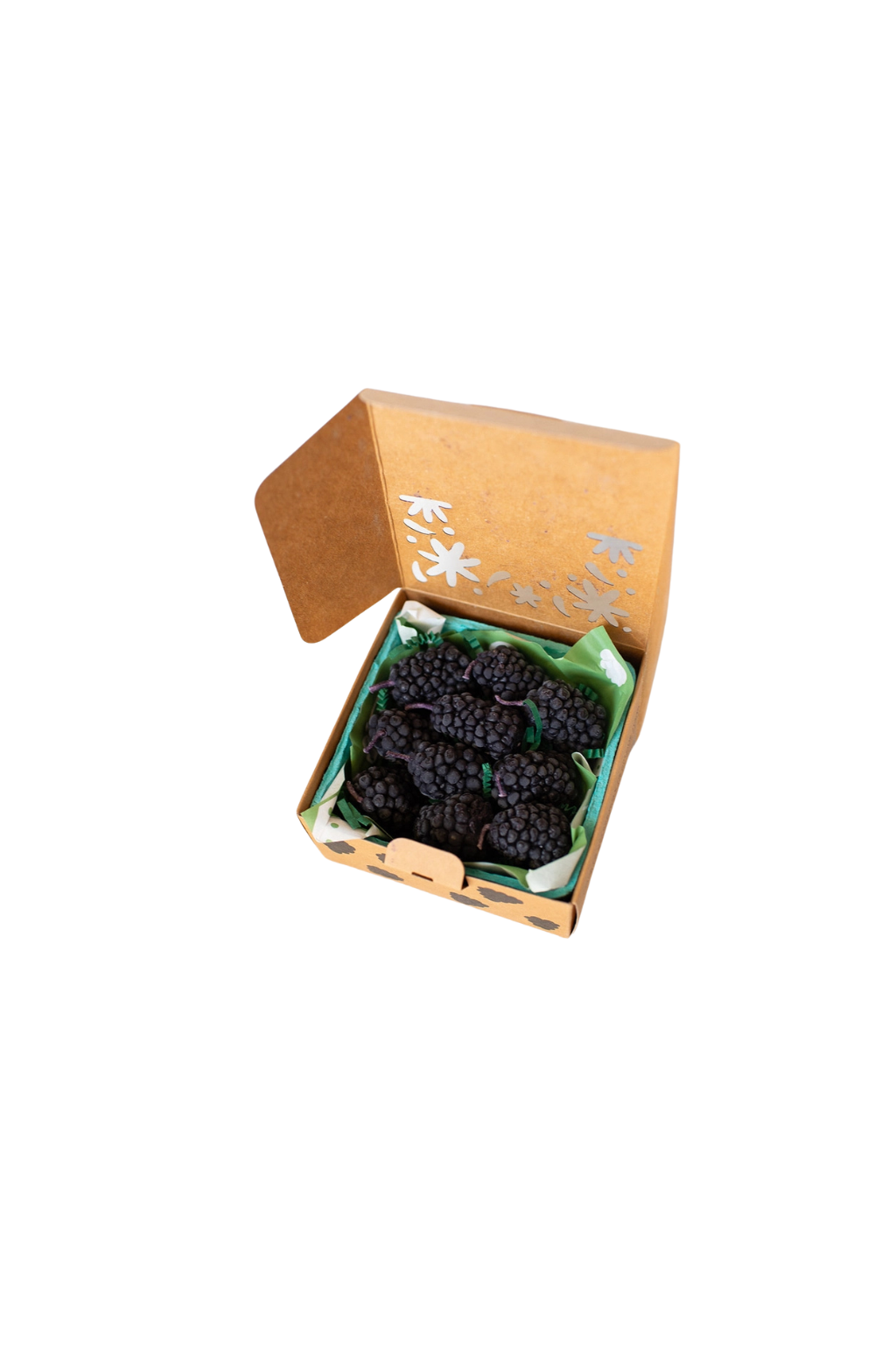 Beeswax Blackberry Birthday Candles: 5