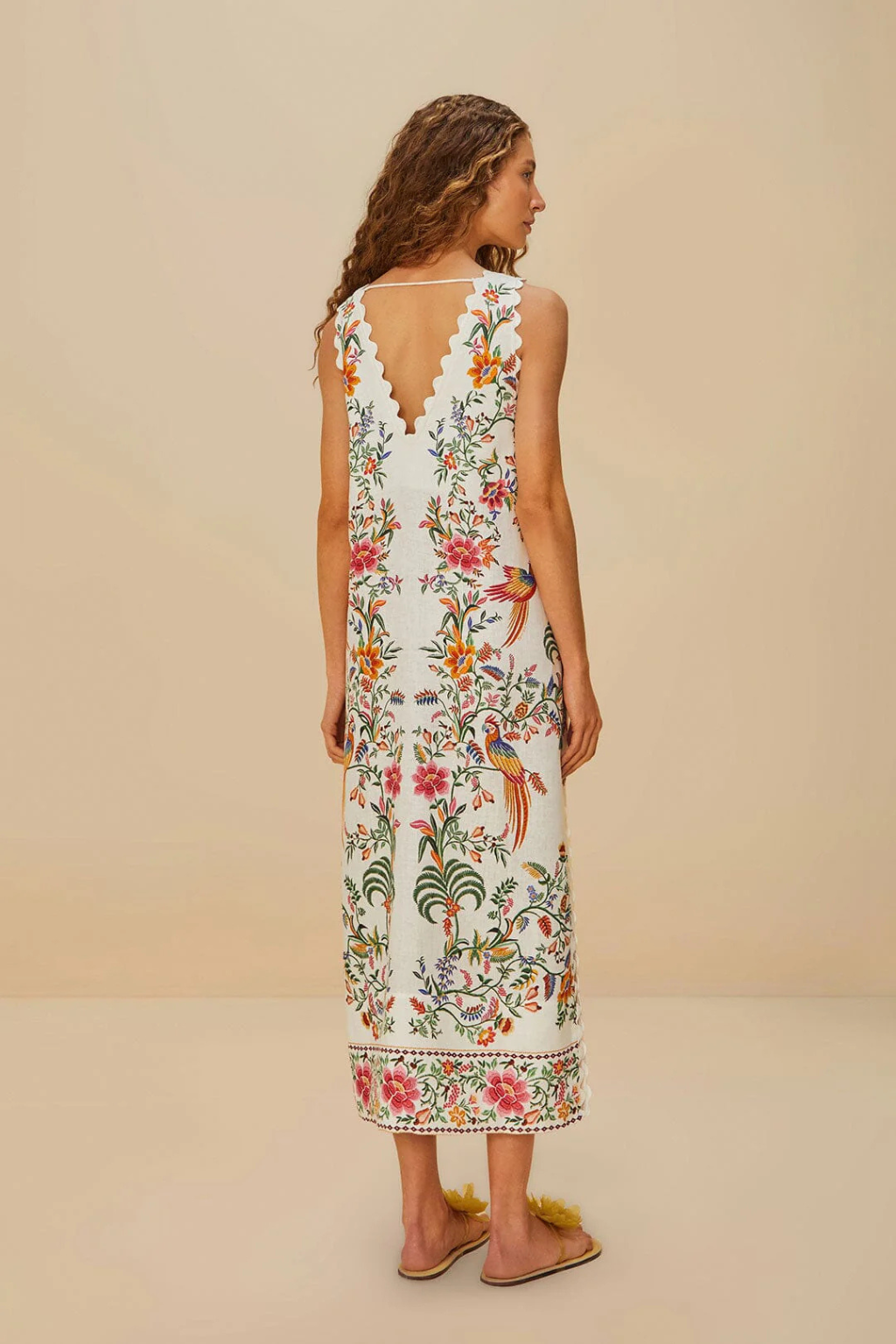 Delicate Forest Maxi Dress