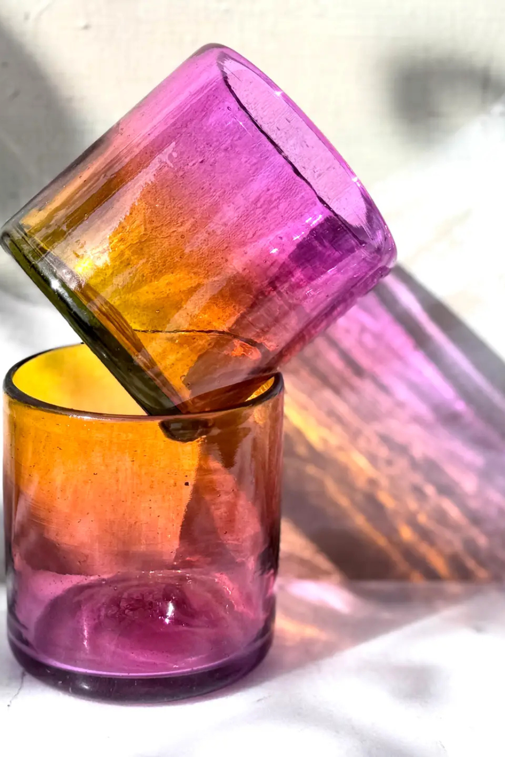 Amarosa - Hand Blown Wine/Cocktail Glass - Set of Two