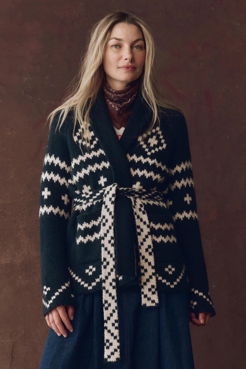 The Reversible Shepherd Cardigan.