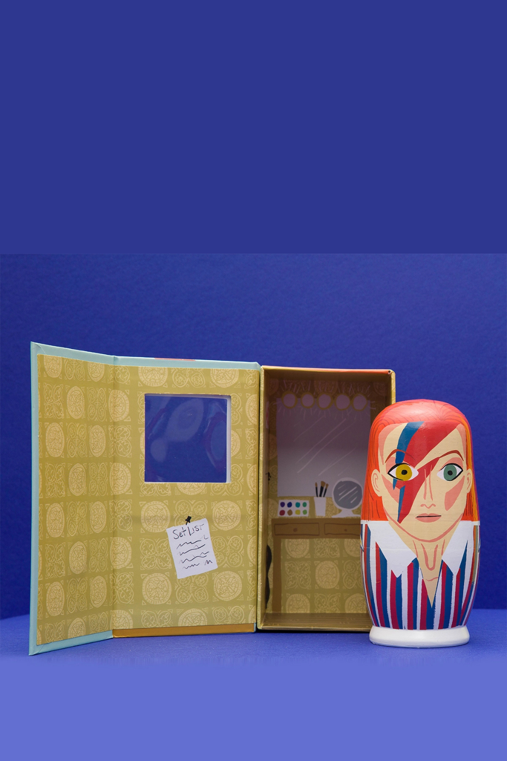 70's Men of Pop Wooden Nesting Doll Set