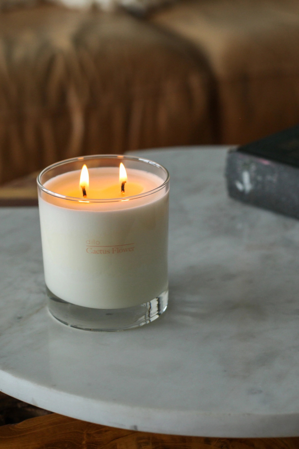 Cactus Flower Candle