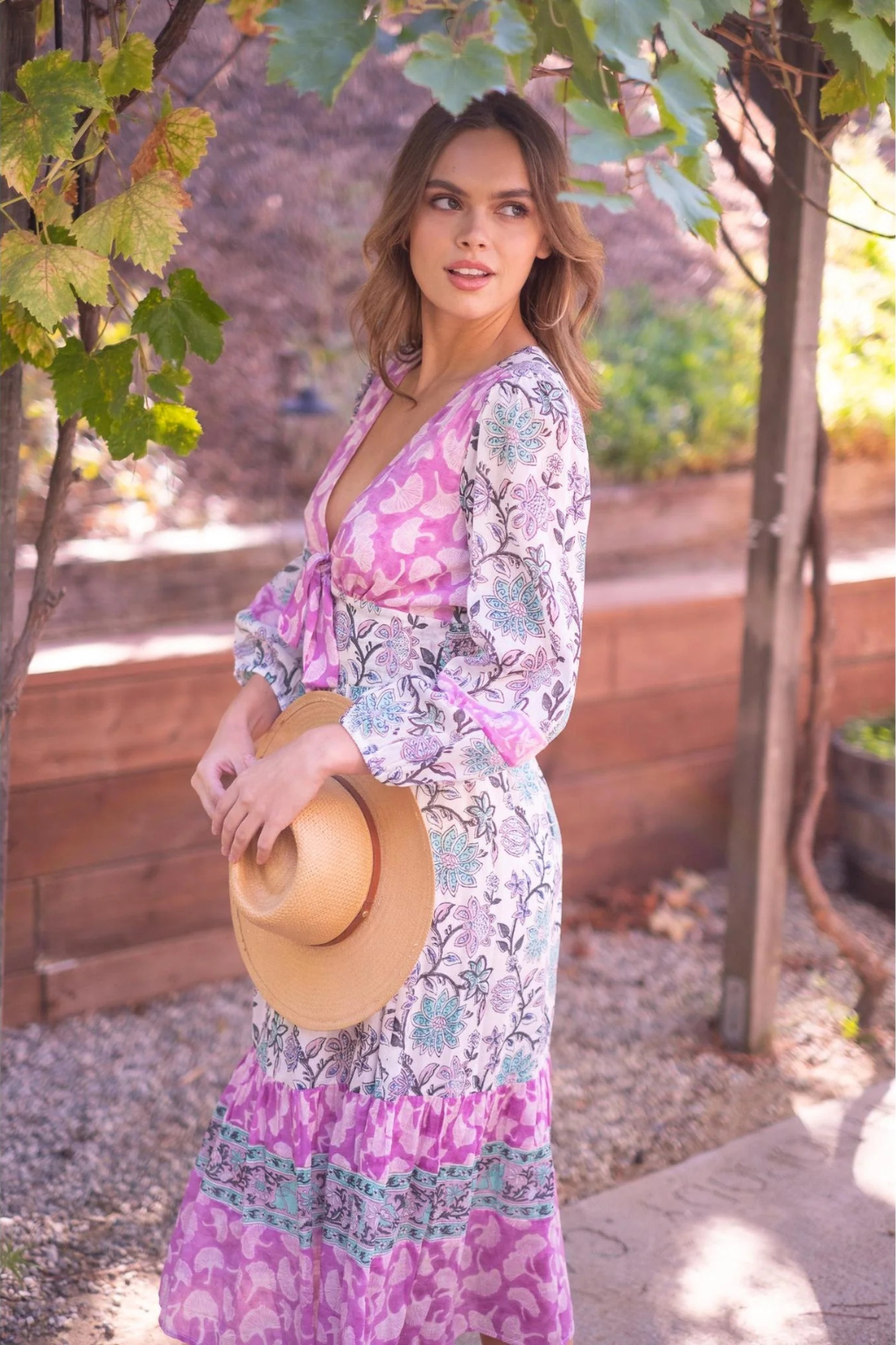 Magnolia Midi Dress