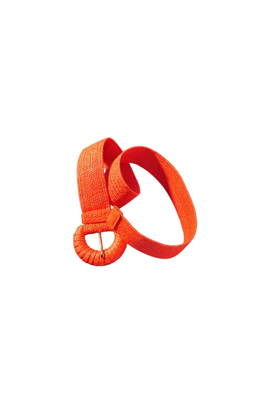 Wrapped Halfmoon Elastic Straw Belt