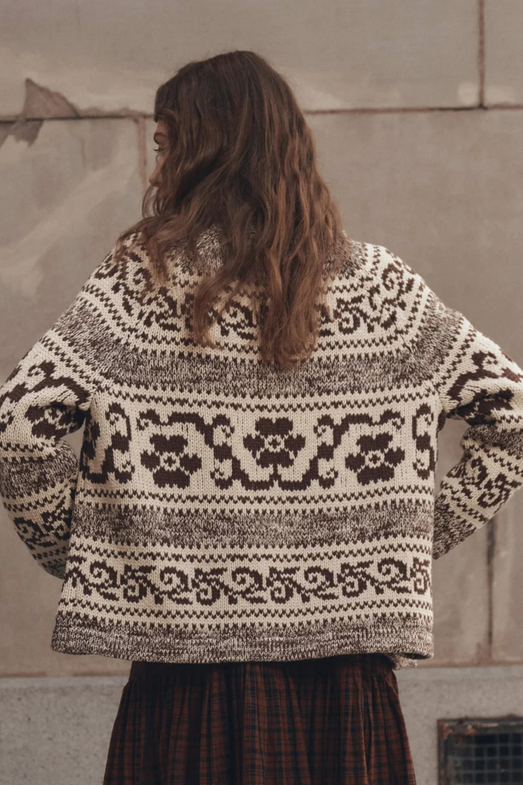 The Nordic Flower Lodge Cardigan.