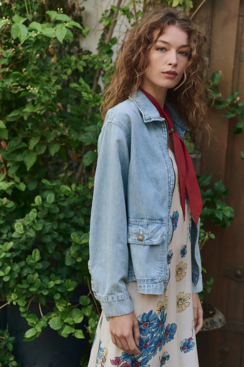 The Zip Front Chore Jacket.