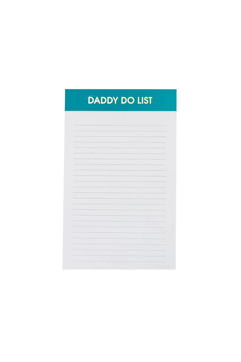 Daddy Do List Notepad