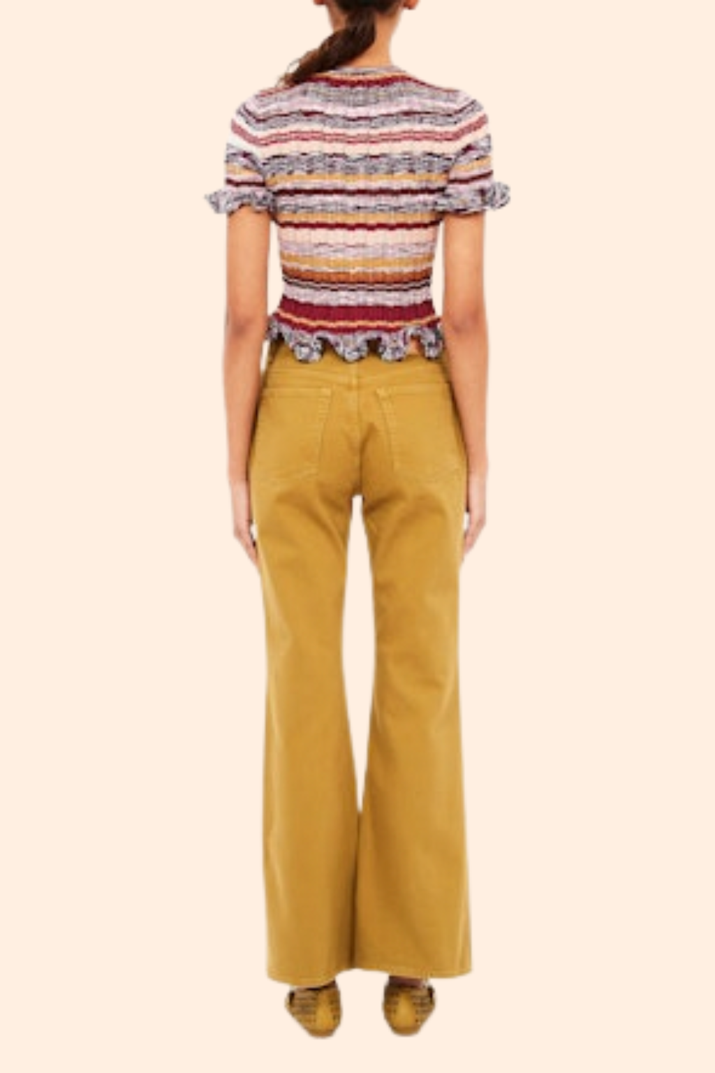 Miya Short Sleeve Knit Top