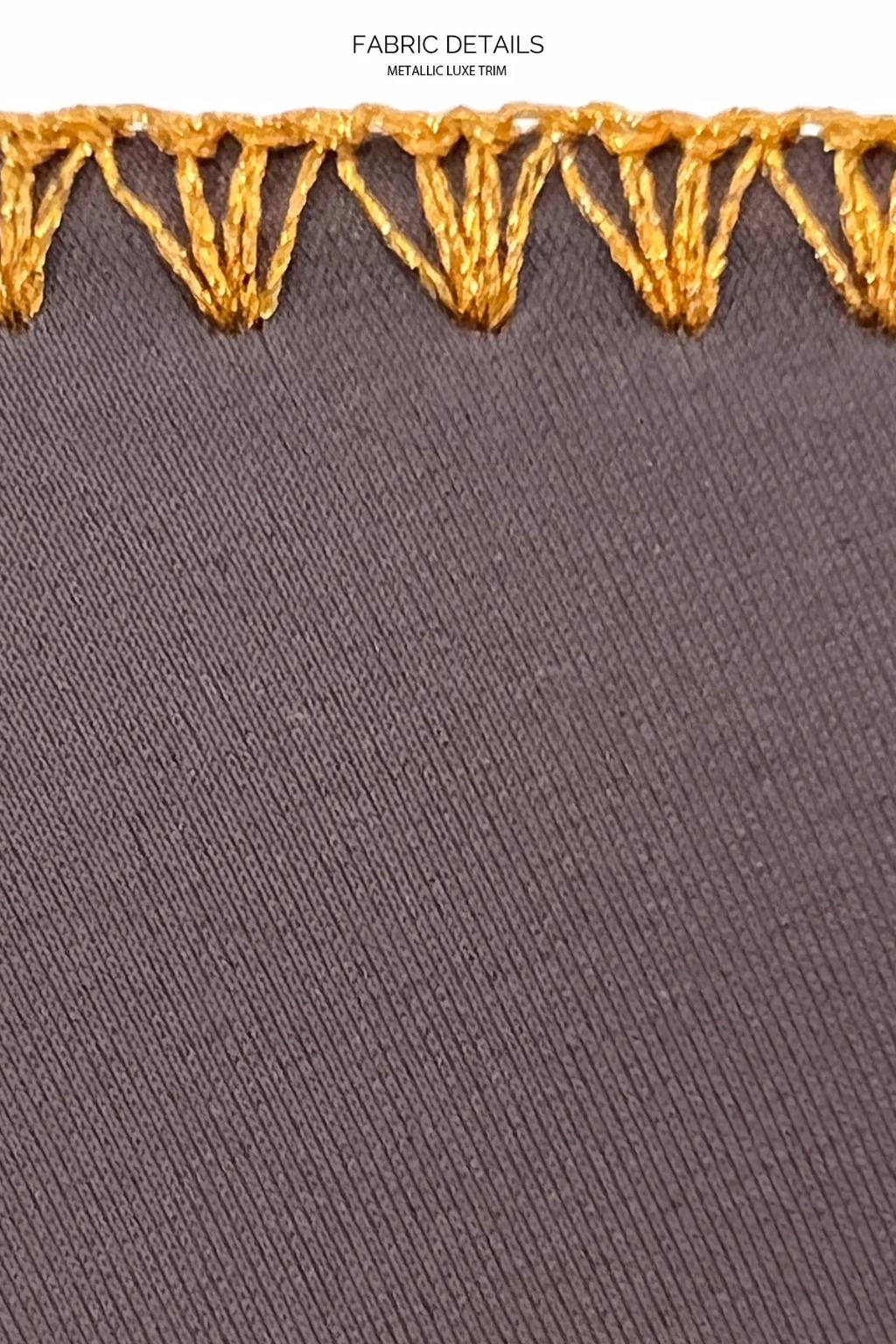 Luxe Stitch Seamless Triangle Top