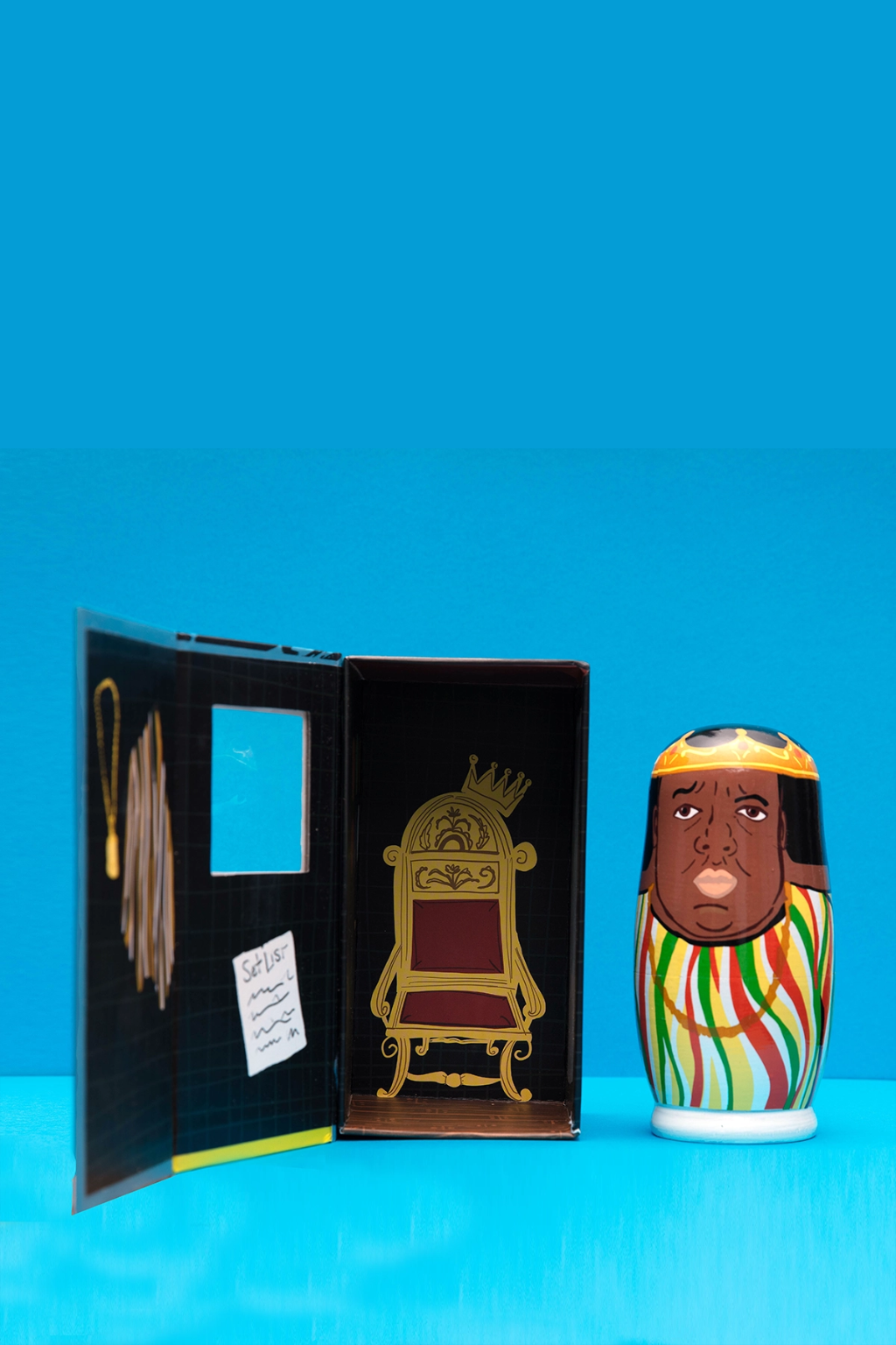 East Coast Rappers Wooden Nesting Doll Set