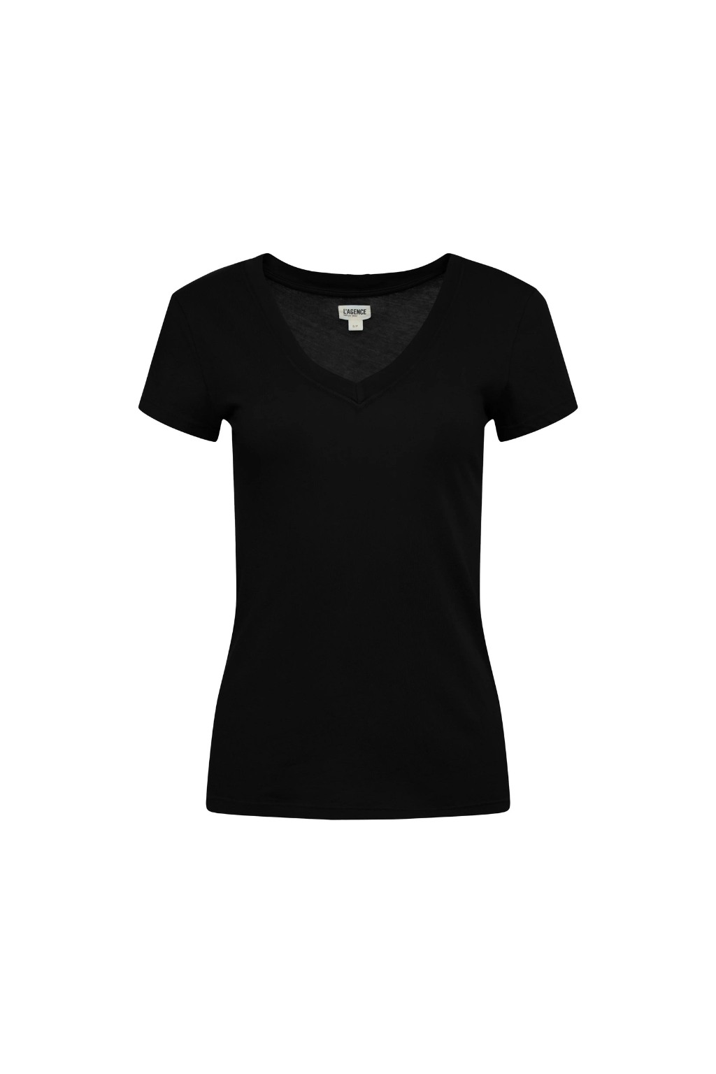 Becca V Neck Tee Black