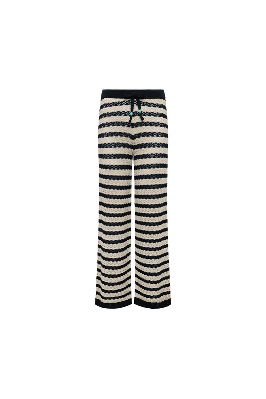 Gaelle Pointelle Knit Pant