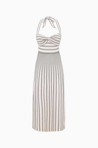 Daylight Twist Midi Dress