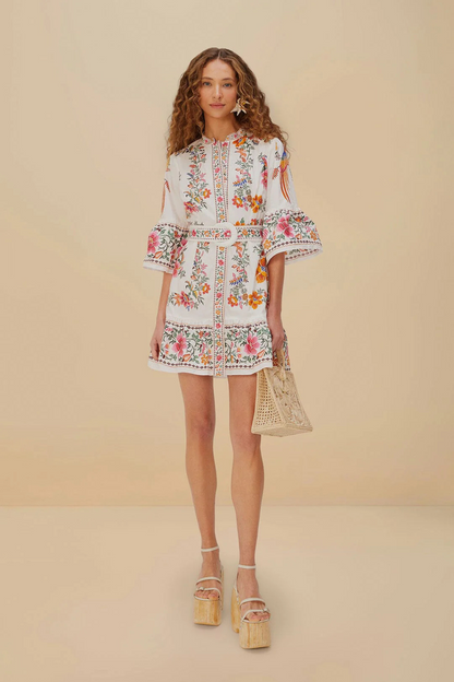 Delicate Forest Mini Dress