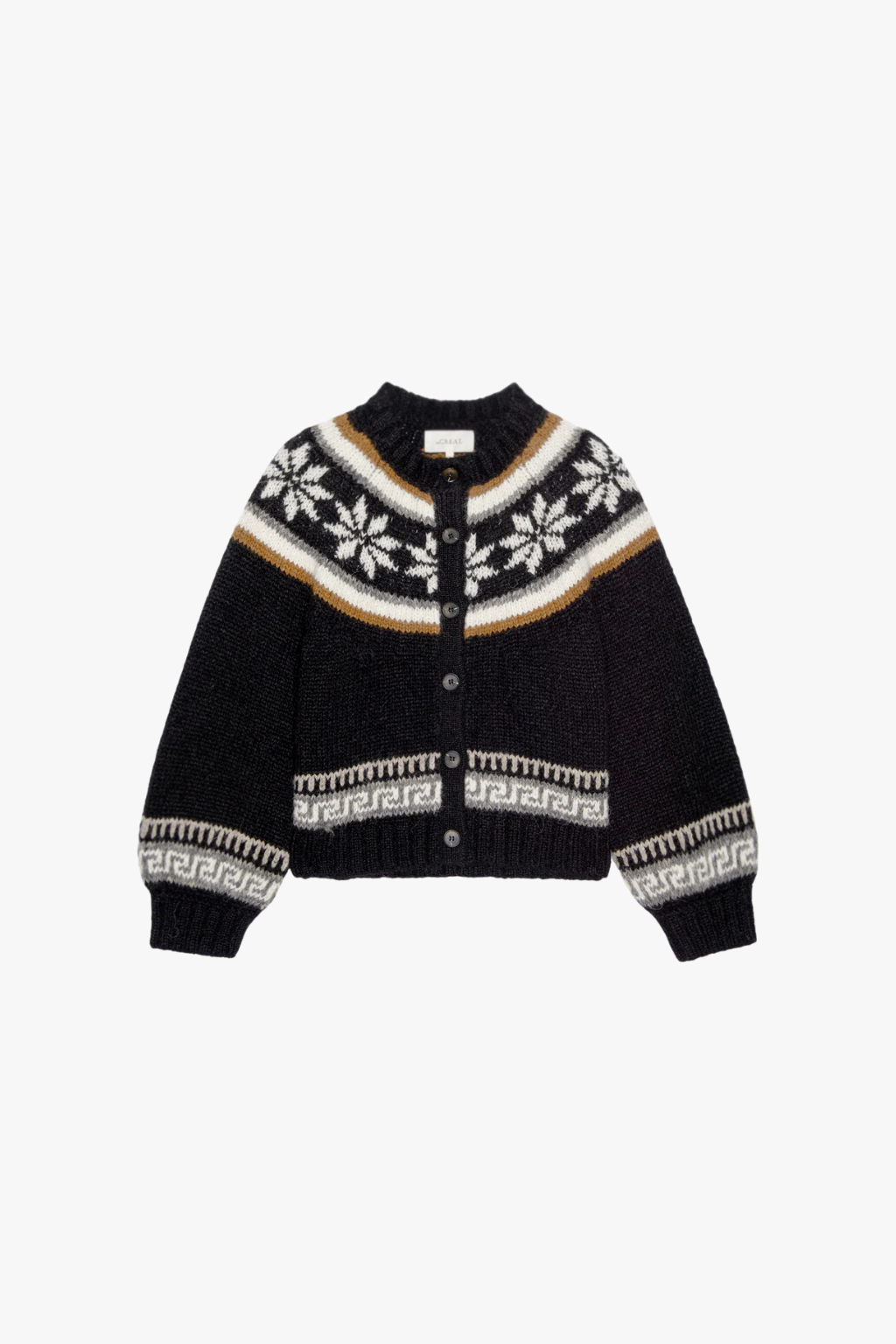 The Snowflake Ice Rink Cardigan.