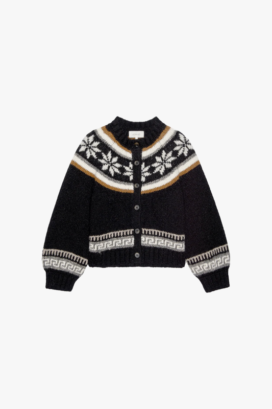 The Snowflake Ice Rink Cardigan.