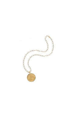 PROTECT JW Original Pendant Coin Necklace