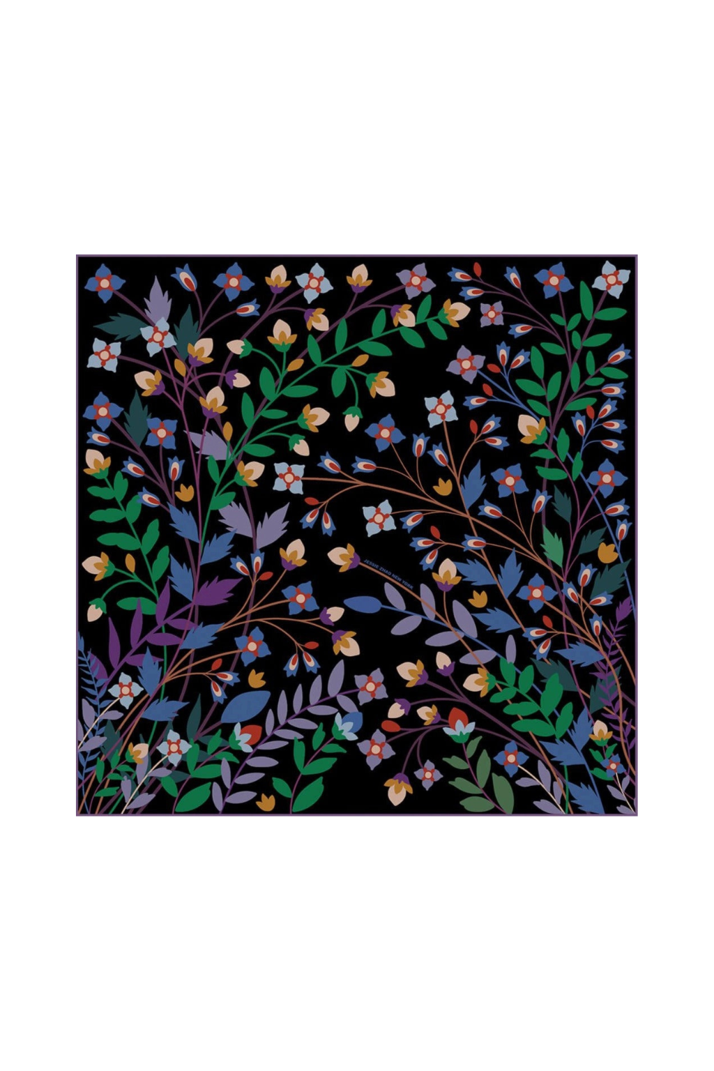Double Sided Wool Silk Scarf