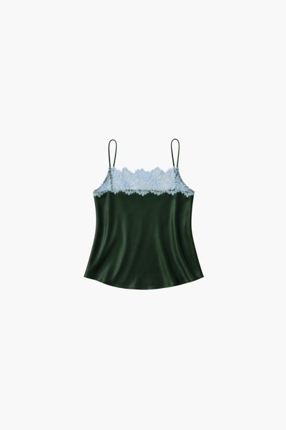 Haya Lace Trim Square Neck Cami