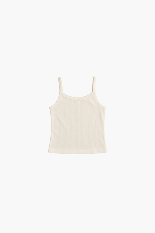 Pointelle Ribbed Cami