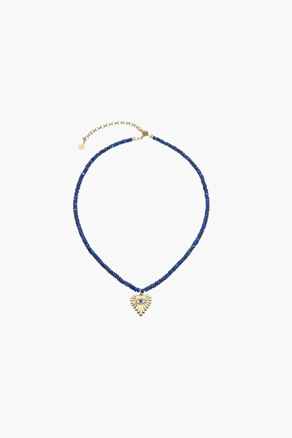 PROTECT Eye On Your Heart Beaded Necklace
