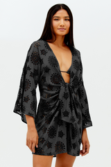 Perola Eyelet Short Coverup