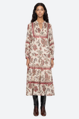 Cassandra Long Sleeve Midi Dress