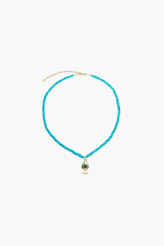 STRONG Keep Swimming Beaded Necklace