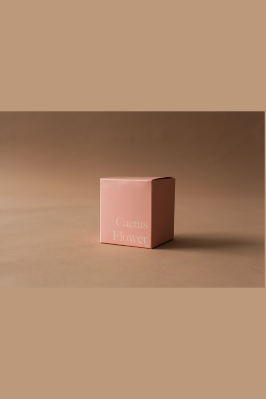 Cactus Flower Candle