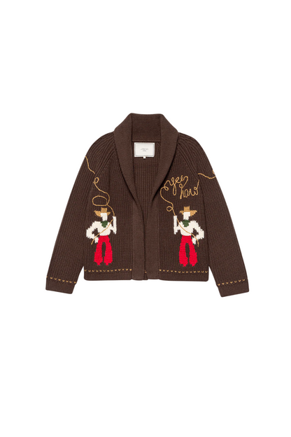 The Lasso Lodge Cardigan.