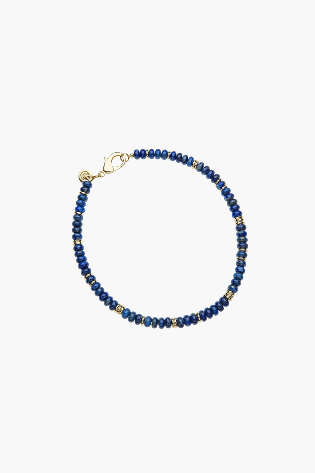 Gumdrop Beaded Necklace - Lapis - TRAY SHOW