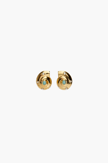 Nautilus Stud Earrings