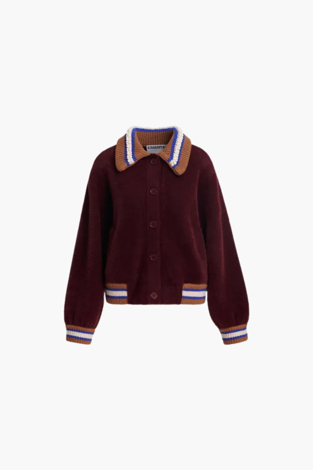 Kamore Knit Jacket With Collar