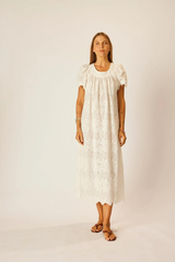 Eyelet Sienna Midi Dress