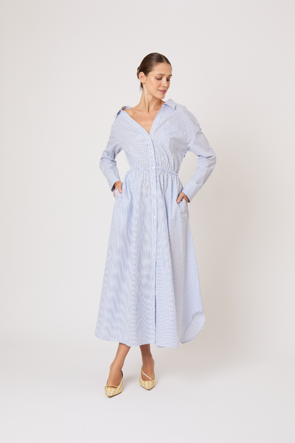 Falling Off the Shoulder Dress