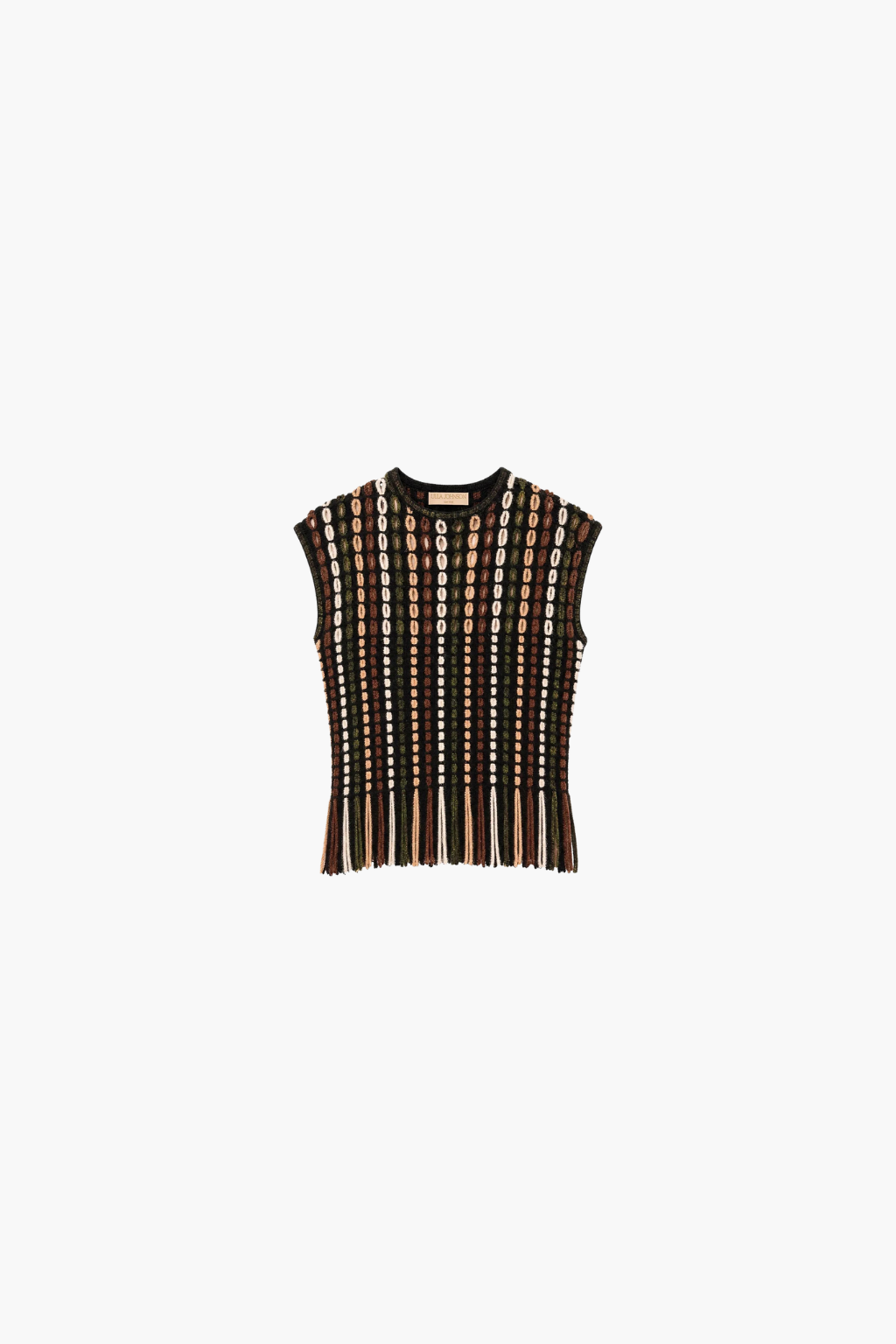 Natia Short Sleeve Knit Top